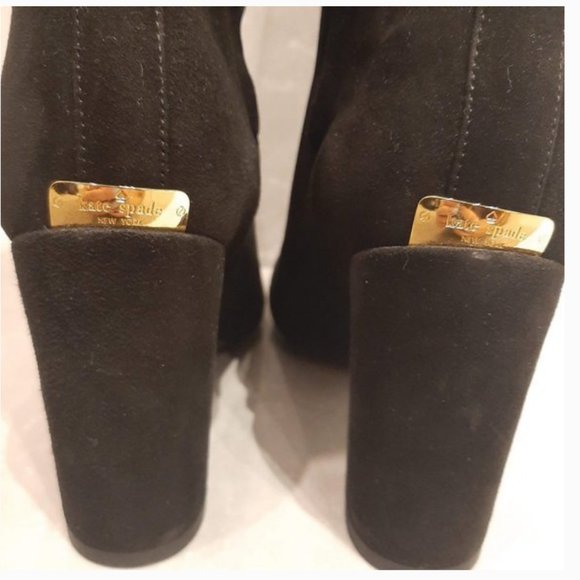 kate spade greenfield flower embroidered boots 6.5 - Picture 15 of 16